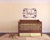 Framed name with Owl